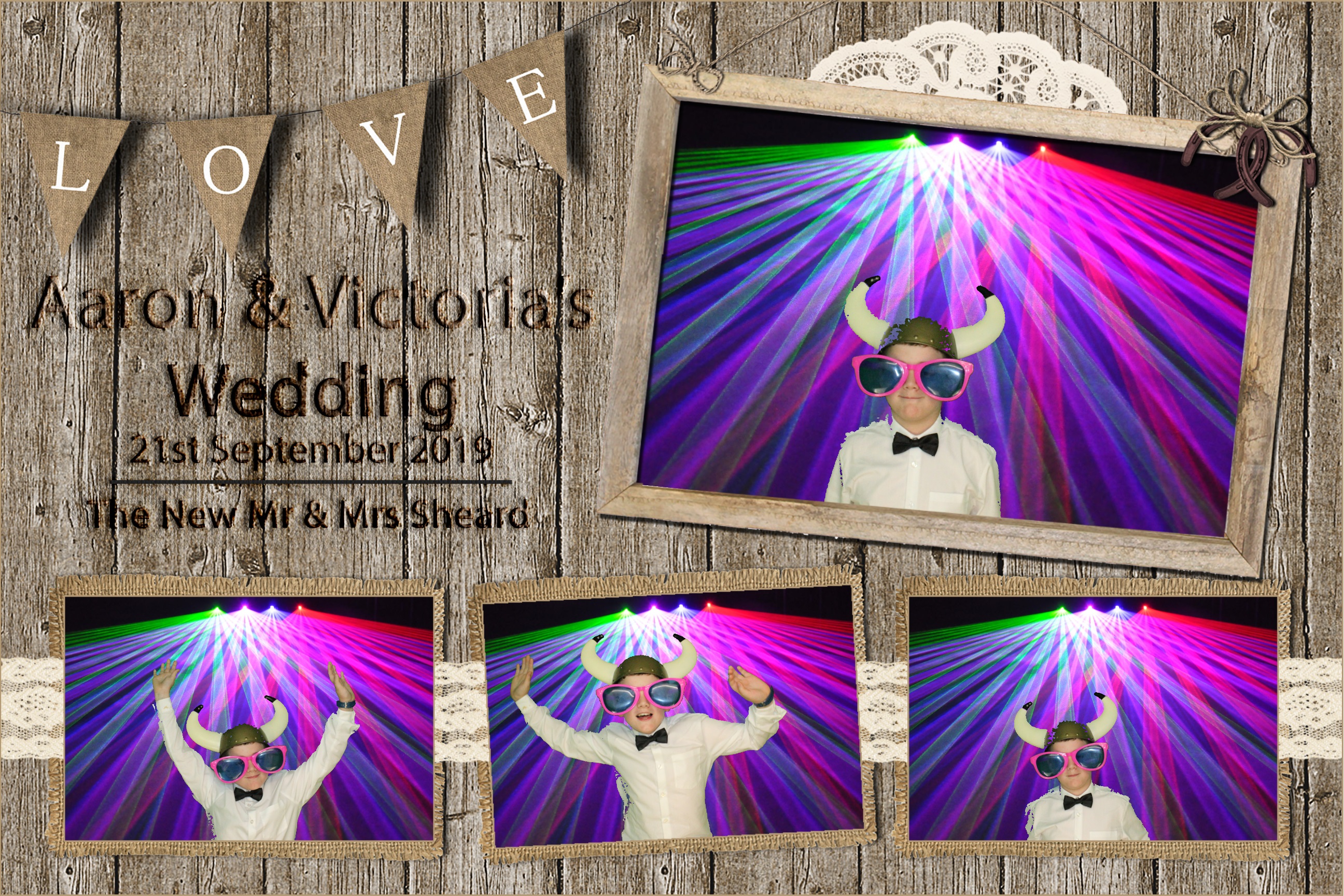 Aaron & Victoria's Wedding  | View more photos from the event at images.mobile-photo-booth.com/u/MobilePhotoBoothUK/Aaron-Victorias-Wedding